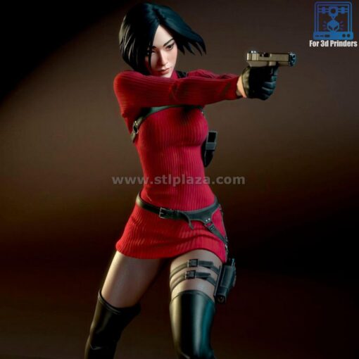 Ada Wong Stl File For 3d Printers -Stlplaza.com Download Now
